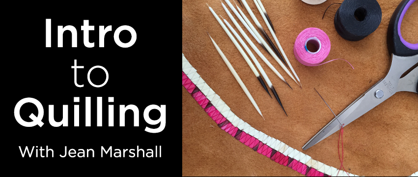 Intro to Quilling workshop banner image