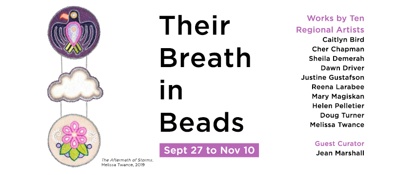 Their Breath in Beads exhibition banner image