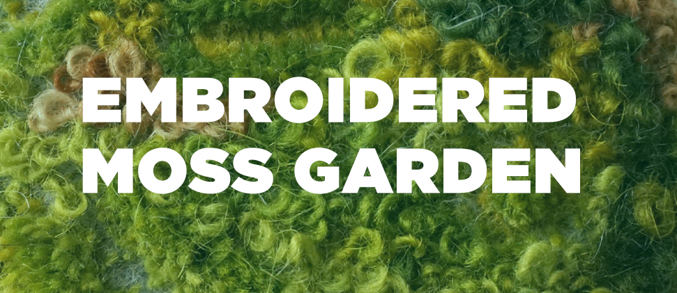 Embroidered Moss Garden banner image