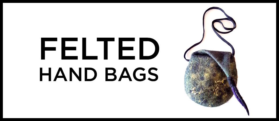 felted hand bags workshop banner image