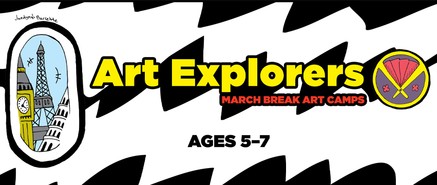 Art Explorers March Break Art Camp banner image