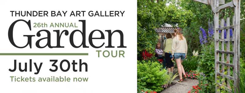 thunder bay art gallery garden tour